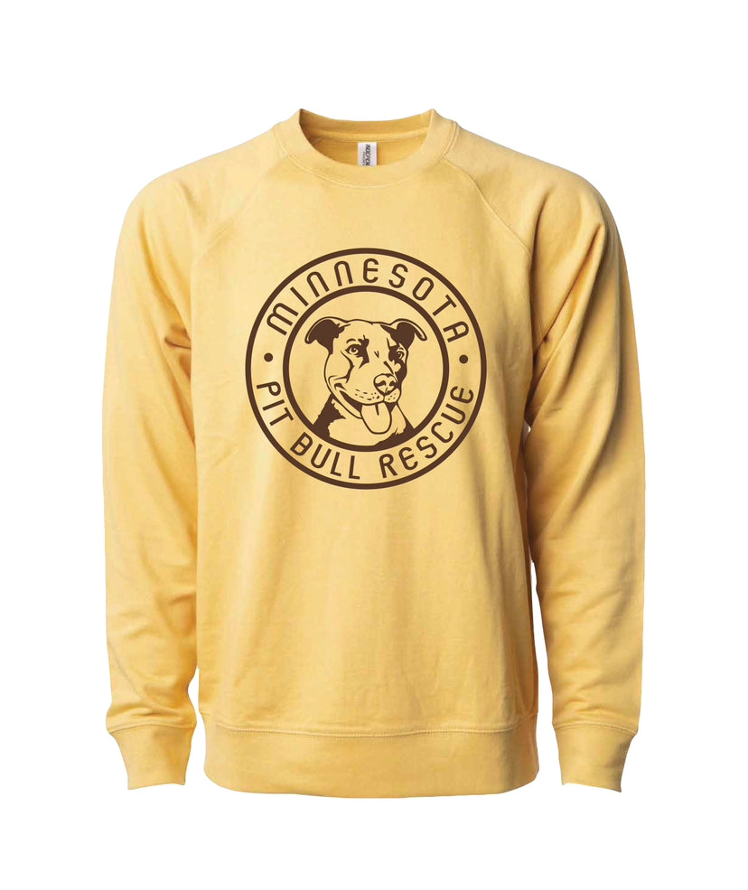Crewneck Sweatshirt- Gold/Brown
